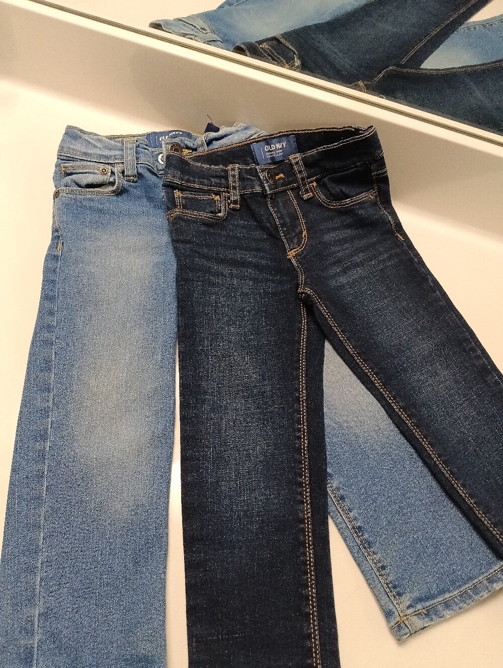 Old Navy Toddler Boys Jeans Bundle - Size 3T - Adjustable Waist